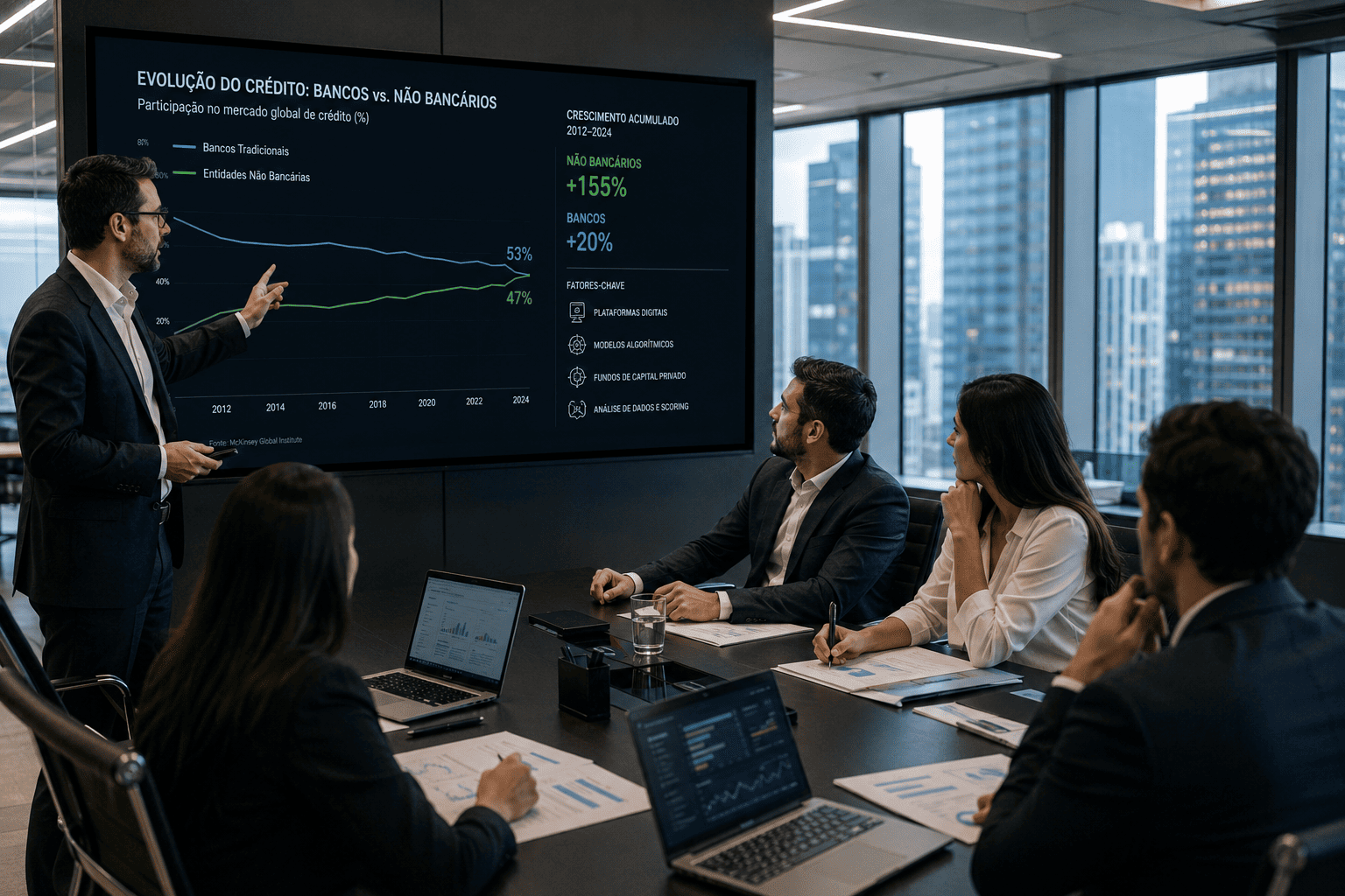 Mercado de Capitais vs. Bancos