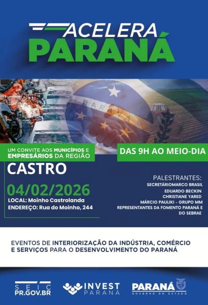Paraná Acelera Investimentos em Startups