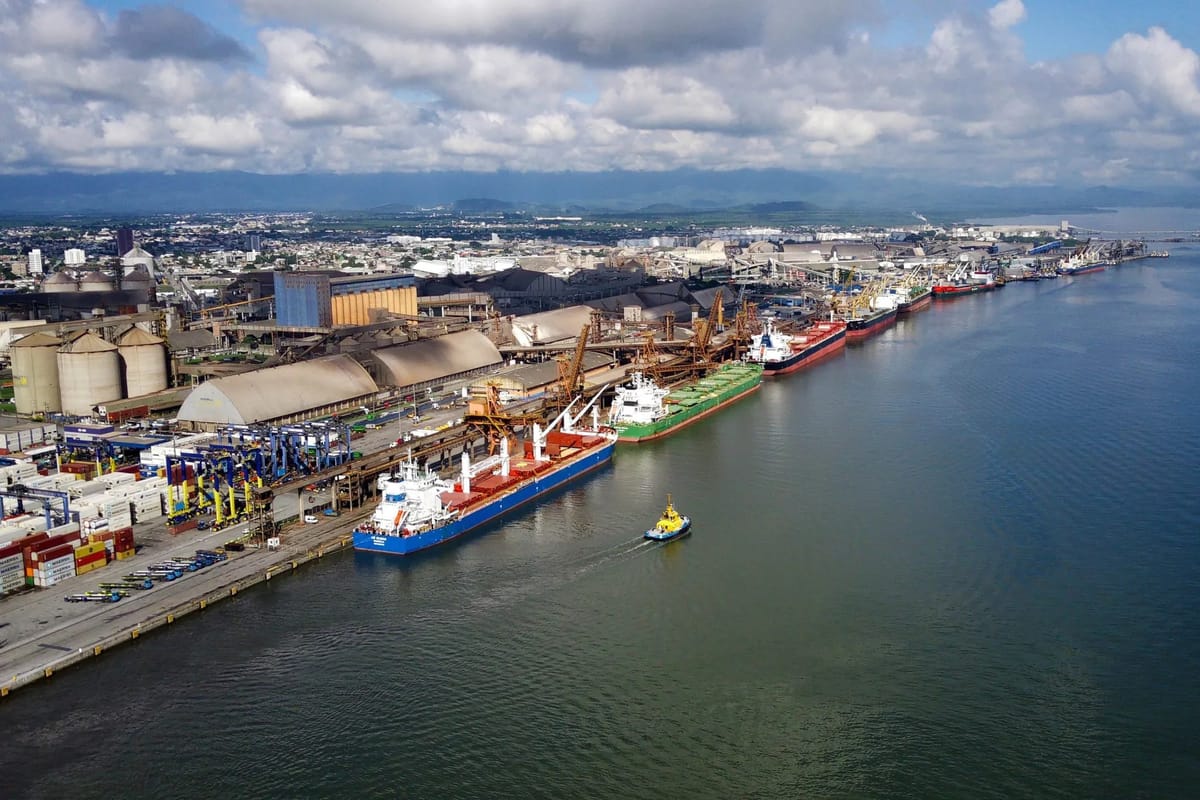 Paranaguá se prepara para ampliar exportações de feijão e commodities com reforço da infraestrutura portuária